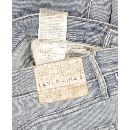 Levi's Line 8 Blue Skinny Slim Jeans High Waisted W27 L29