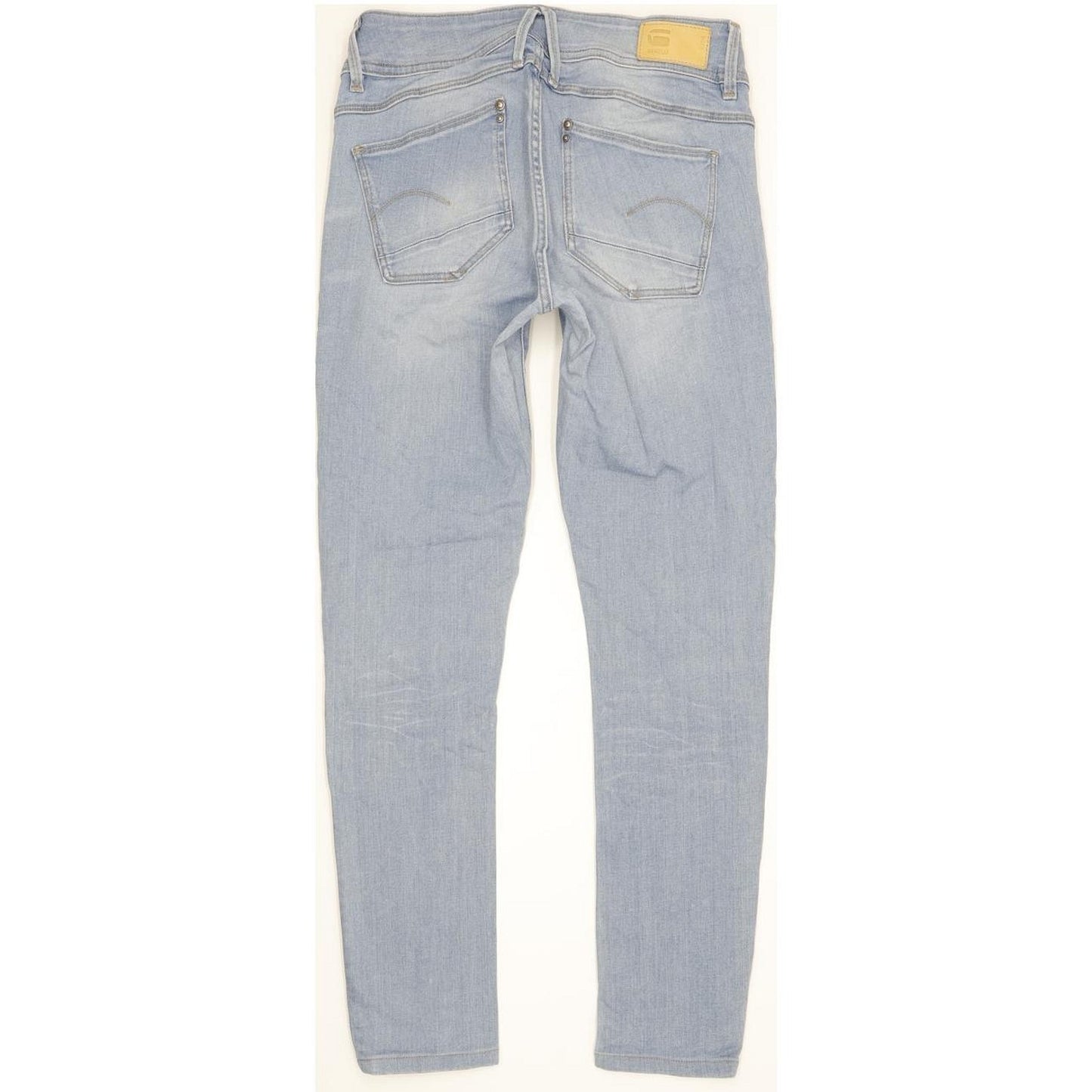 G-Star Lynn Mid Women Blue Skinny Slim Stretch Jeans W29 L28