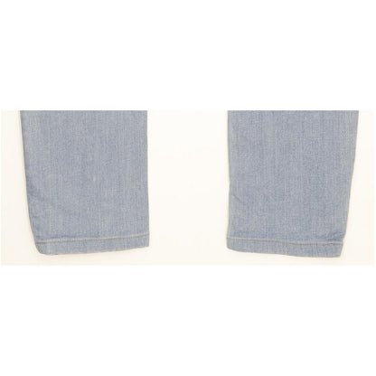 G-Star Lynn Mid Women Blue Skinny Slim Stretch Jeans W29 L28