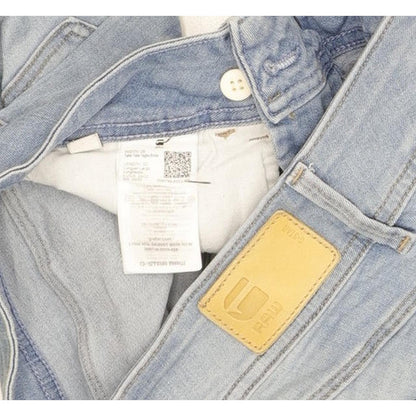 G-Star Lynn Mid Women Blue Skinny Slim Stretch Jeans W29 L28