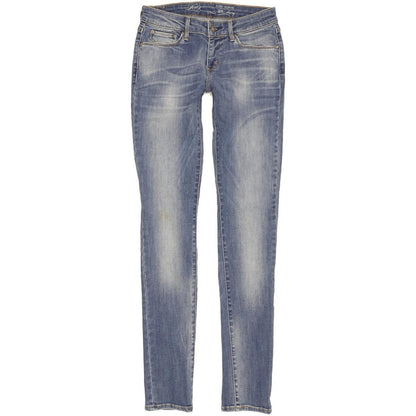 Levi's Demi Curve Women Blue Skinny Slim Stretch Jeans W26 L33