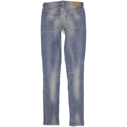 Levi's Demi Curve Women Blue Skinny Slim Stretch Jeans W26 L33