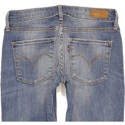 Levi's Demi Curve Women Blue Skinny Slim Stretch Jeans W26 L33