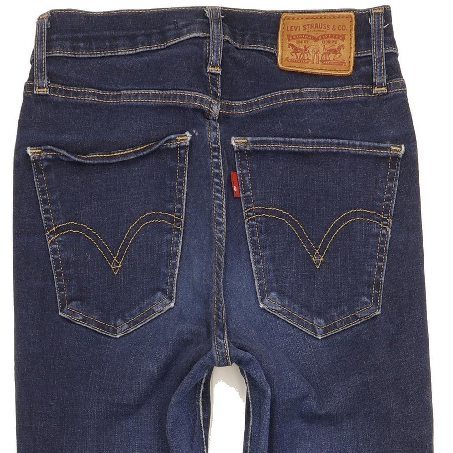 Levi's Mile Women Blue Skinny Slim Stretch Jeans W25 L30
