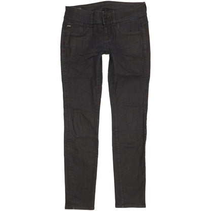 G-Star Lynn Mid Women Navy Skinny Slim Stretch Jeans W27 L30
