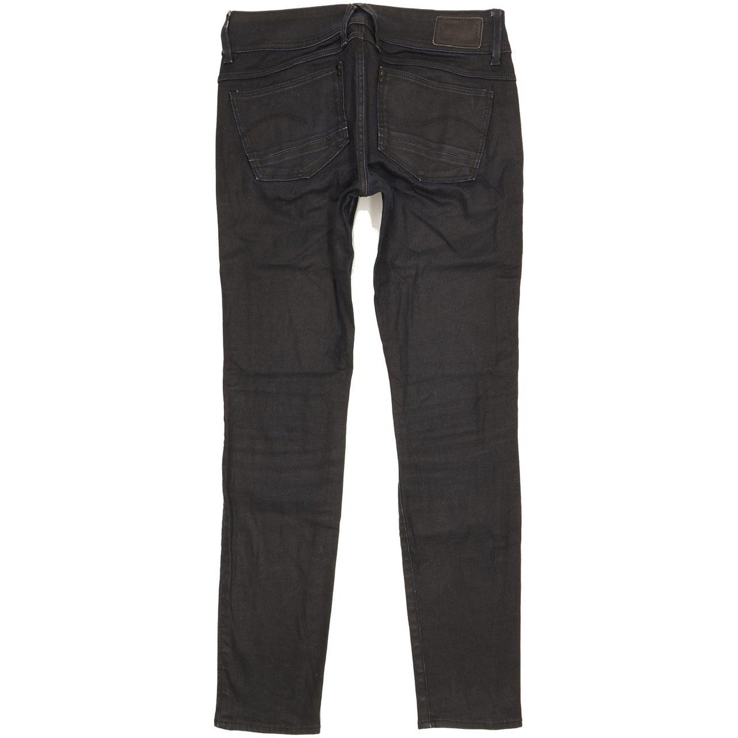 G-Star Lynn Mid Women Navy Skinny Slim Stretch Jeans W27 L30