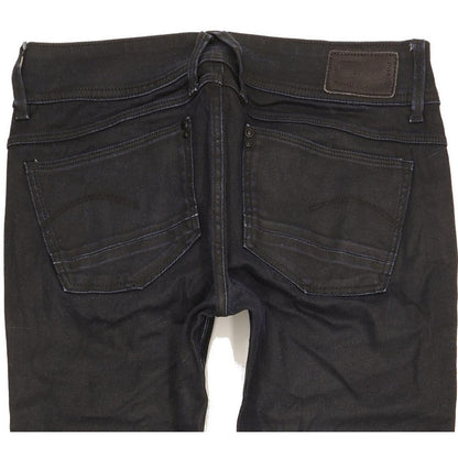 G-Star Lynn Mid Women Navy Skinny Slim Stretch Jeans W27 L30