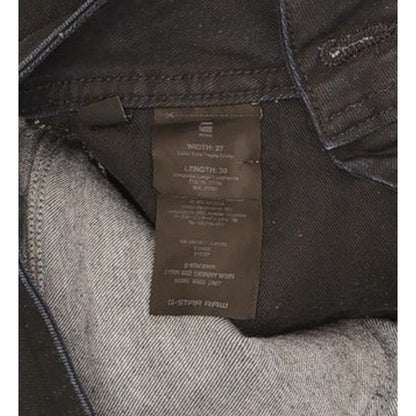 G-Star Lynn Mid Women Navy Skinny Slim Stretch Jeans W27 L30