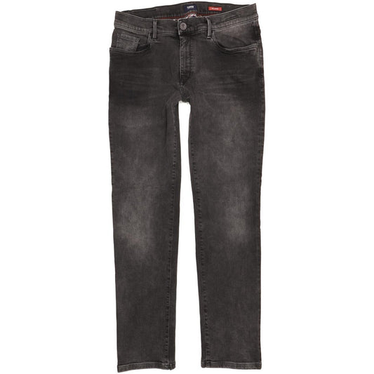 Pioneer Rando Men Charcoal Straight Regular Stretch Jeans W35 L32