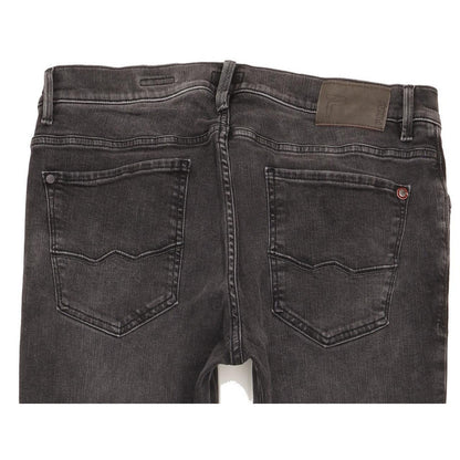 Pioneer Rando Men Charcoal Straight Regular Stretch Jeans W35 L32