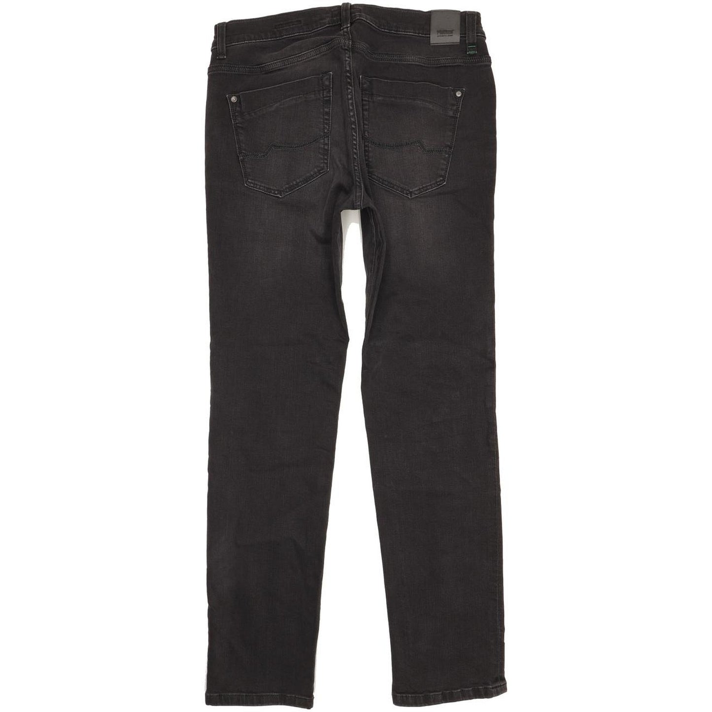 Pioneer Eric Men Black Straight Slim Stretch Jeans W34 L32