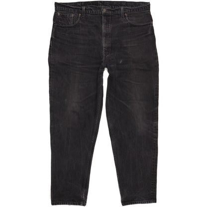 Levi's 550 Made in USA Men Black Tapered Relaxed Jeans W40 L30