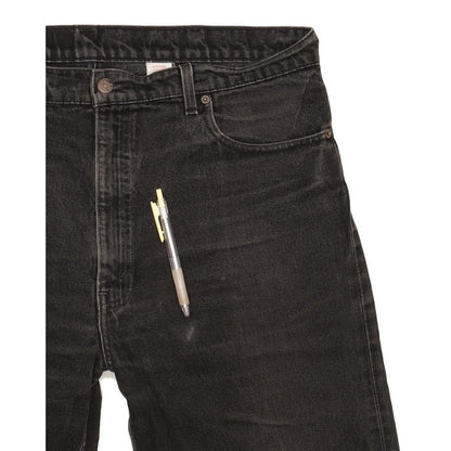 Levi's 550 Made in USA Men Black Tapered Relaxed Jeans W40 L30