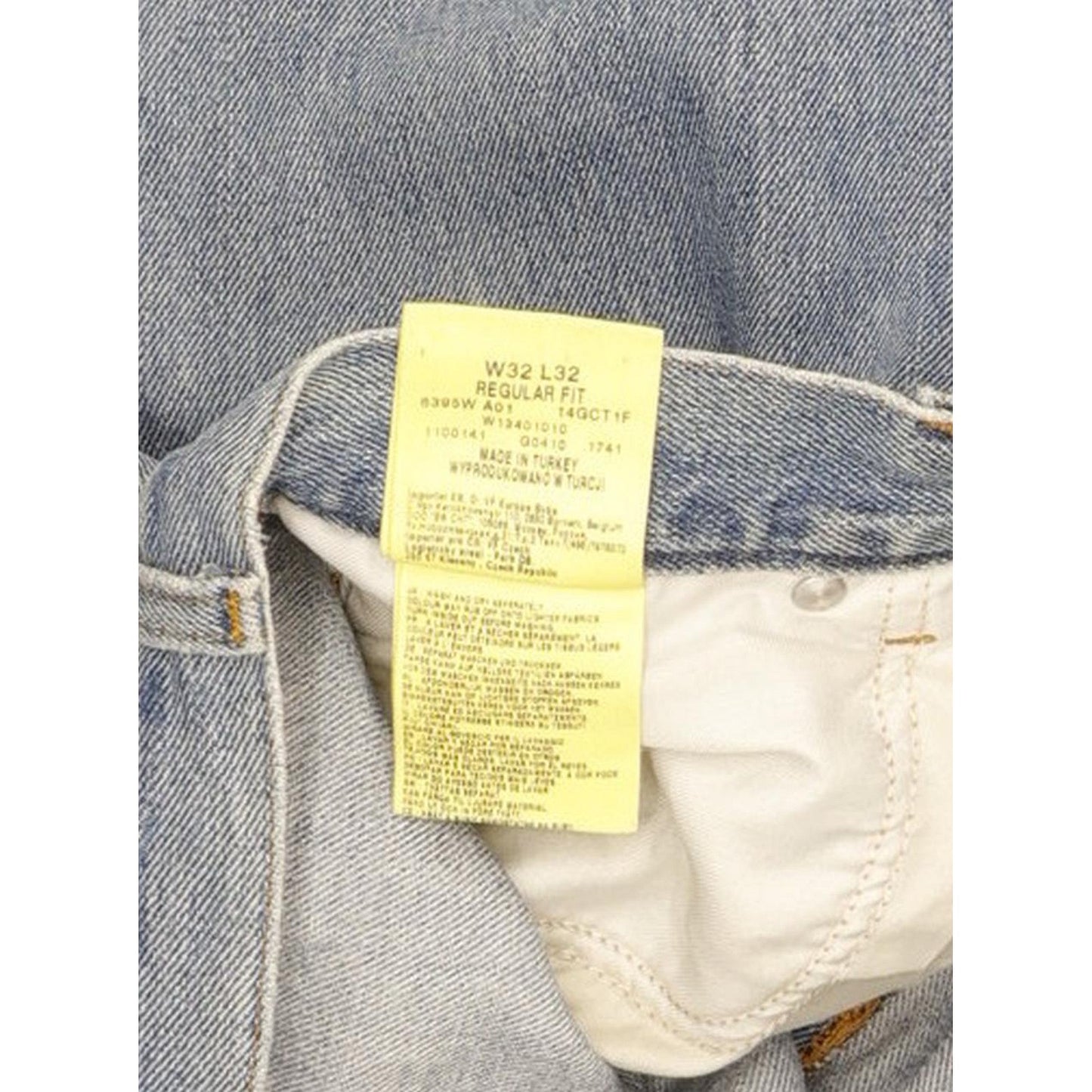 Wrangler Men Blue Straight Regular Jeans W32 L32
