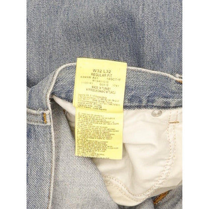 Wrangler Men Blue Straight Regular Jeans W32 L32