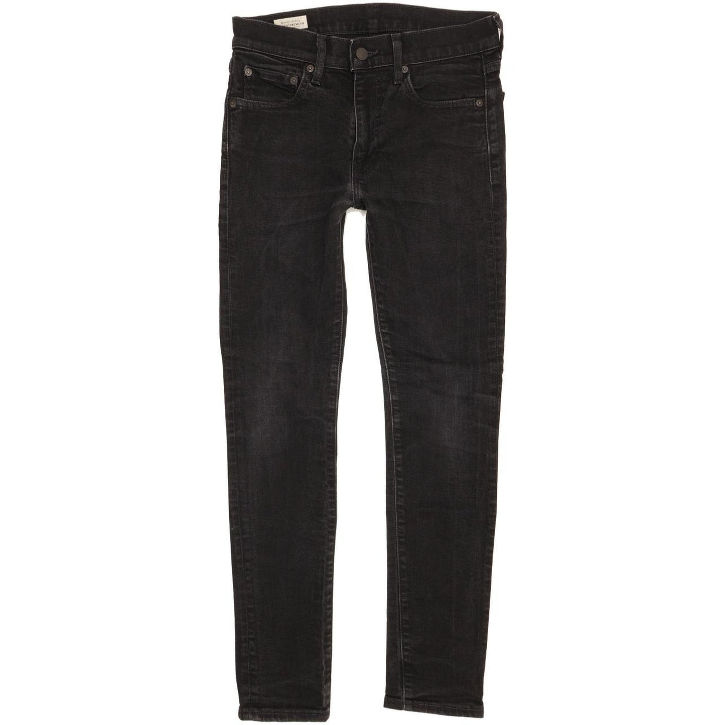 Levi's 519 Men Black Skinny Slim Stretch Jeans W30 L29
