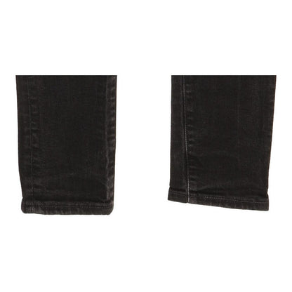 Levi's 519 Men Black Skinny Slim Stretch Jeans W30 L29