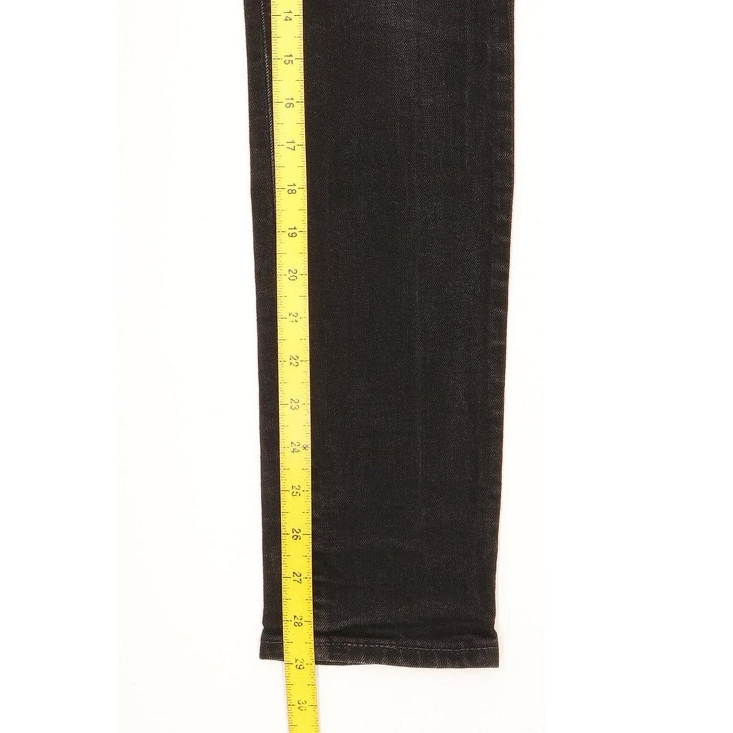 Levi's 519 Men Black Skinny Slim Stretch Jeans W30 L29