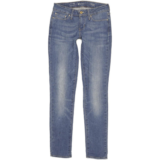 Levi's Demi Curve Women Blue Skinny Slim Stretch Jeans W25 L30