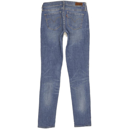 Levi's Demi Curve Women Blue Skinny Slim Stretch Jeans W25 L30