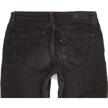 Levi's Demi Curve Women Black Skinny Slim Stretch Jeans W28 L31