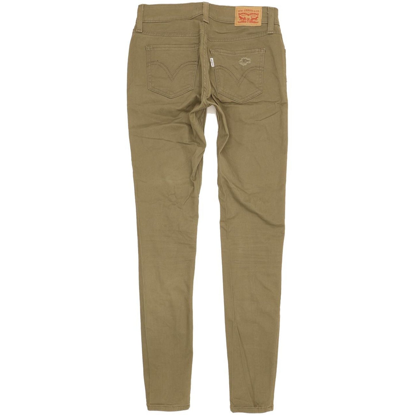 Levi's 535 Women Green Skinny Slim Stretch Jeans W26 L30