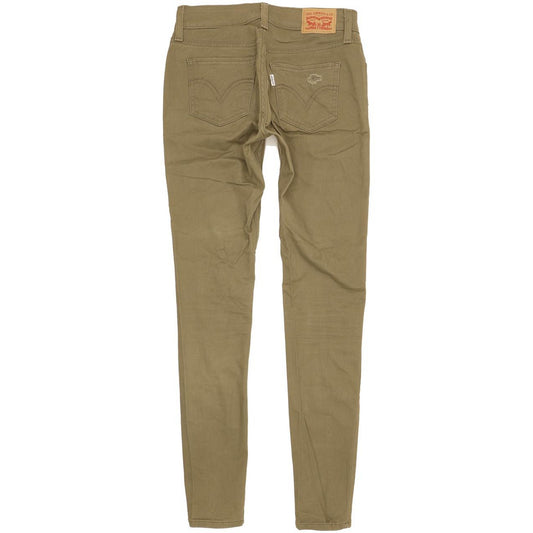Levi's 535 Women Green Skinny Slim Stretch Jeans W26 L30
