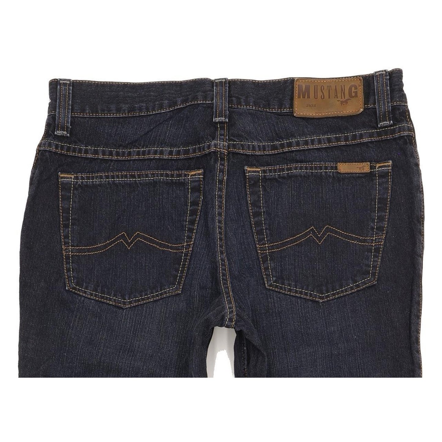 Mustang Tramper Men Blue Straight Regular Jeans W34 L33