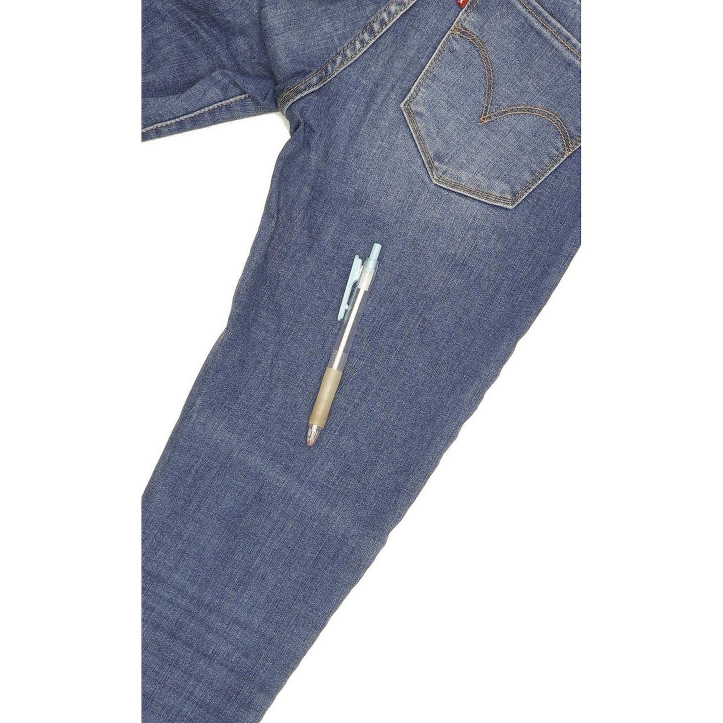 Levi's 710 Super Women Blue Skinny Slim Stretch Jeans W25 L28
