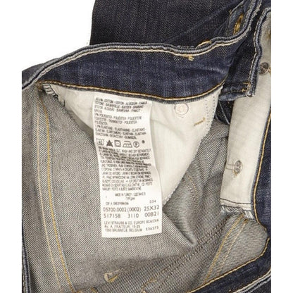 Levi's Demi Curve Women Blue Straight Slim Stretch Jeans W25 L28