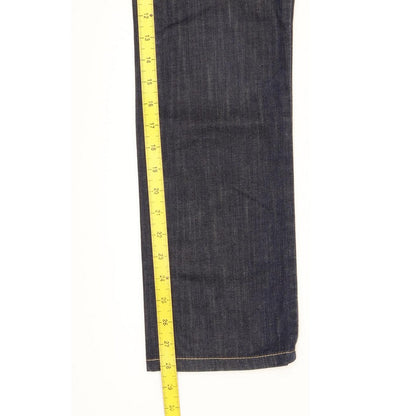 Levi's Demi Curve Women Blue Straight Slim Stretch Jeans W25 L28