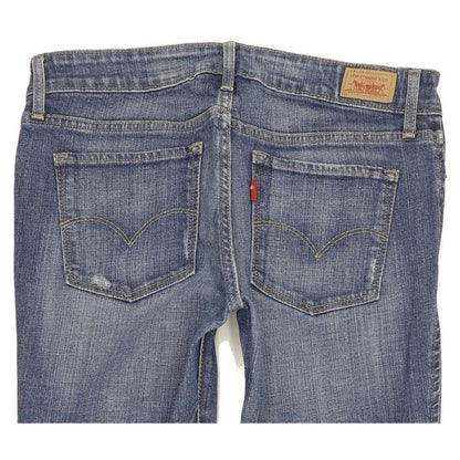 Levi's 531 Women Blue Skinny Slim Stretch Jeans W28 L30