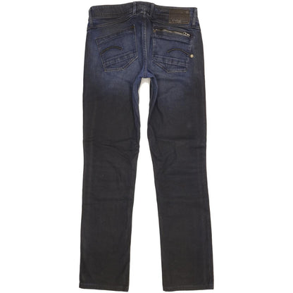G-Star Women Blue Straight Slim Stretch Jeans W29 L30