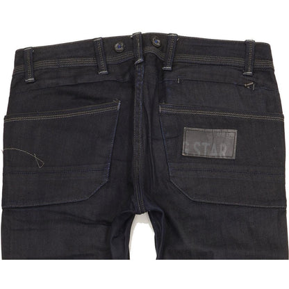 G-Star Women Navy Straight Slim Stretch Jeans W30 L33
