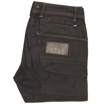 G-Star Women Navy Straight Slim Stretch Jeans W30 L33
