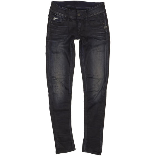 G-Star Women Navy Skinny Slim Stretch Jeans W26 L32