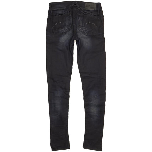 G-Star Women Navy Skinny Slim Stretch Jeans W26 L32