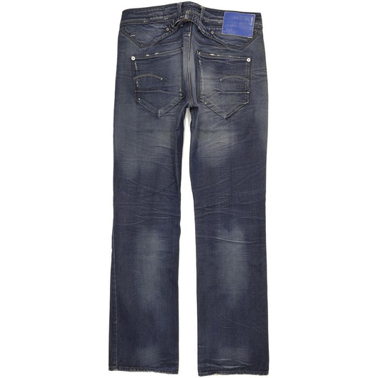 G-Star Jock Women Blue Straight Loose Jeans W30 L32