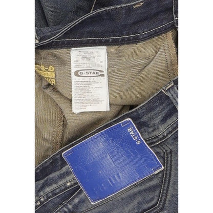 G-Star Jock Women Blue Straight Loose Jeans W30 L32