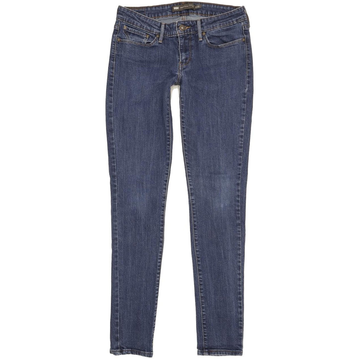 Levi's Slight Curve Women Blue Skinny Slim Stretch Jeans W28 L32