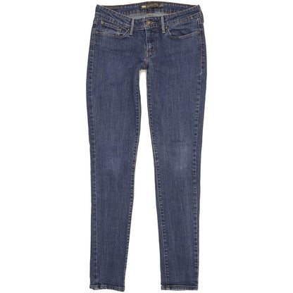 Levi's Slight Curve Women Blue Skinny Slim Stretch Jeans W28 L32