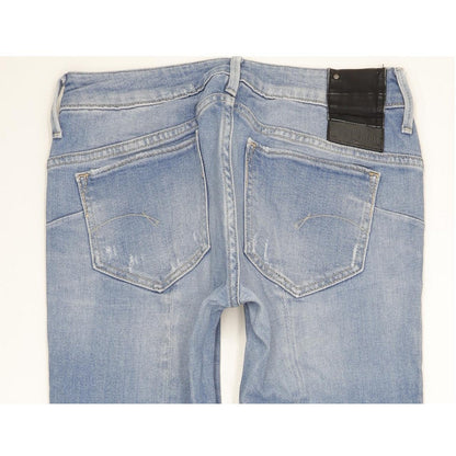 G-Star Women Blue Skinny Slim Stretch Jeans W26 L33