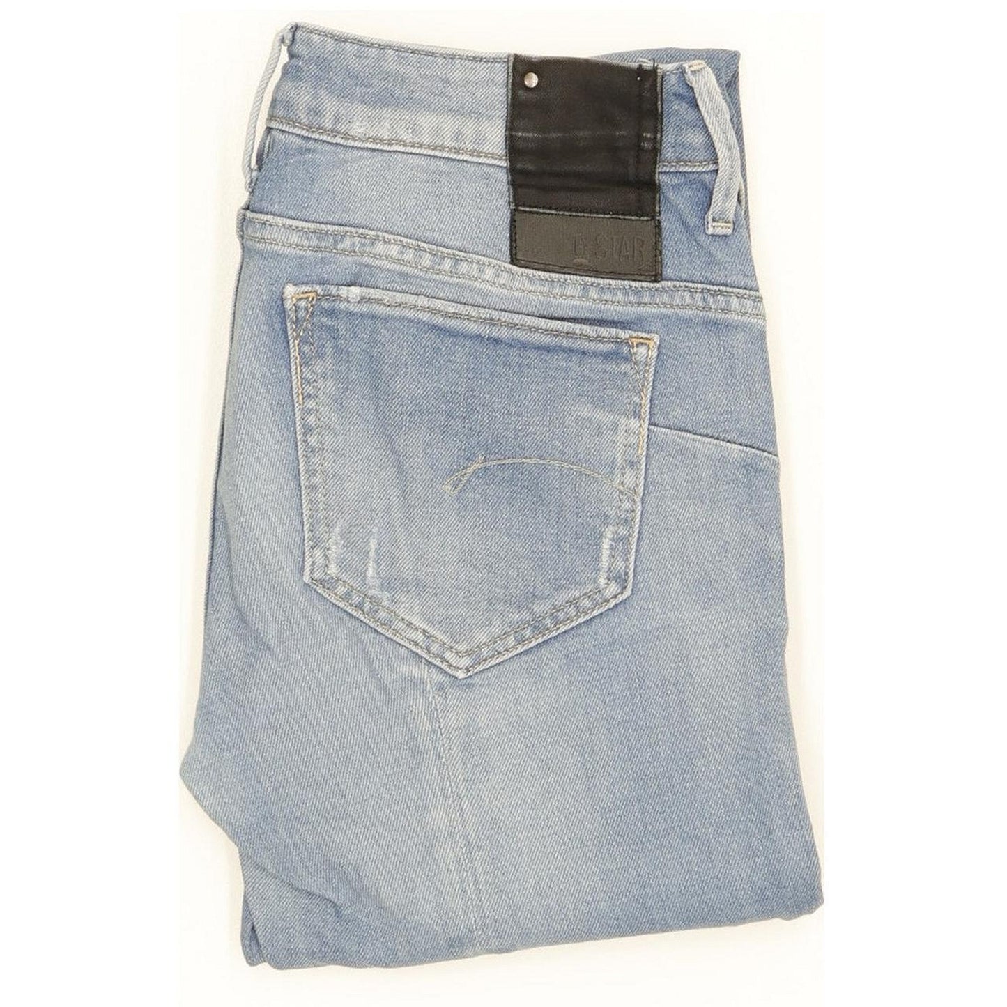 G-Star Women Blue Skinny Slim Stretch Jeans W26 L33