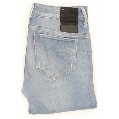 G-Star Women Blue Skinny Slim Stretch Jeans W26 L33
