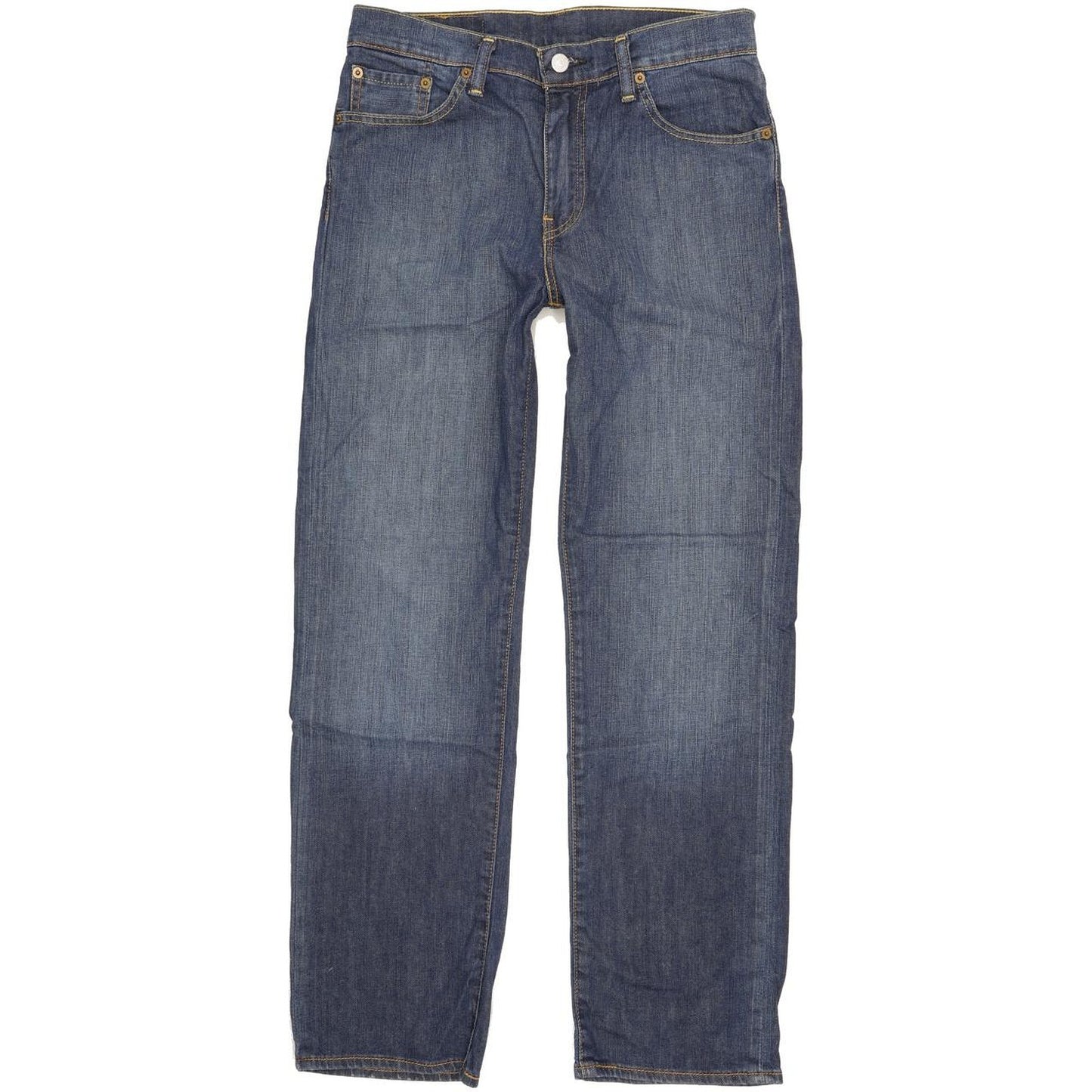 Levi's 751 Men Blue Straight Regular Stretch Jeans W30 L30