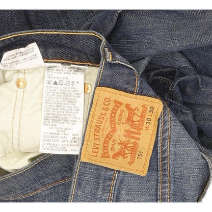 Levi's 751 Men Blue Straight Regular Stretch Jeans W30 L30