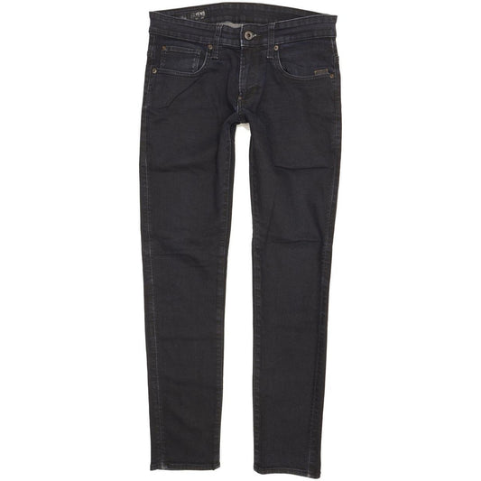 G-Star Revend Men Navy Straight Slim Stretch Jeans W30 L29