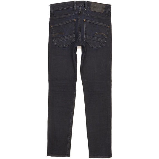 G-Star Revend Men Navy Straight Slim Stretch Jeans W30 L29