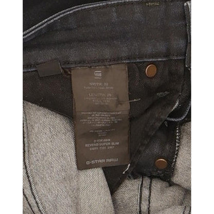 G-Star Revend Men Navy Straight Slim Stretch Jeans W30 L29