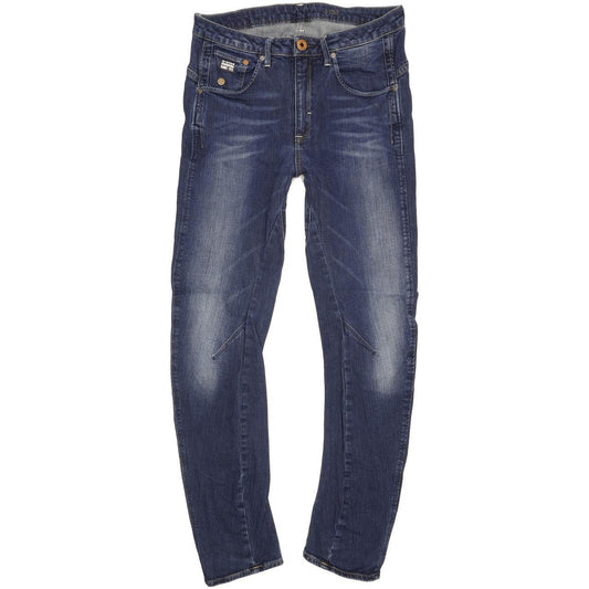G-Star Arc 3D Women Blue Tapered Slim Stretch Jeans W27 L32